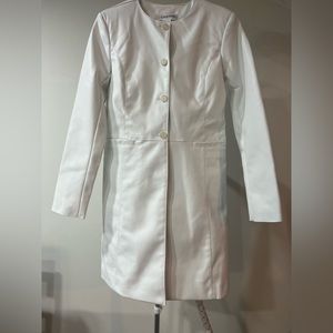 COPY - Calvin Klein White Leather Jacket